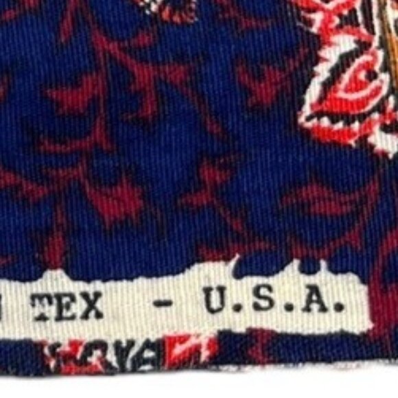 Vintage Cranston Schwartz Liebman Texas Boho Fabric Remnant 2 Yards x 24.25" - Picture 4 of 10